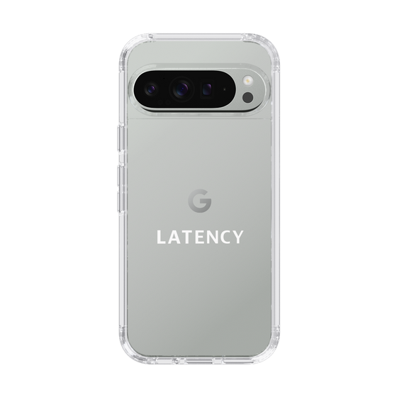 スリムプロテクションケース［ LATENCY - Logotype - Clear ］