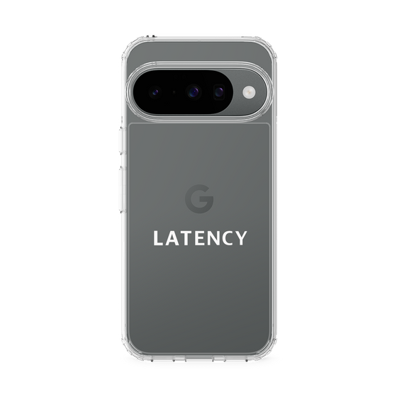 スリムプロテクションケース［ LATENCY - Logotype - Clear ］