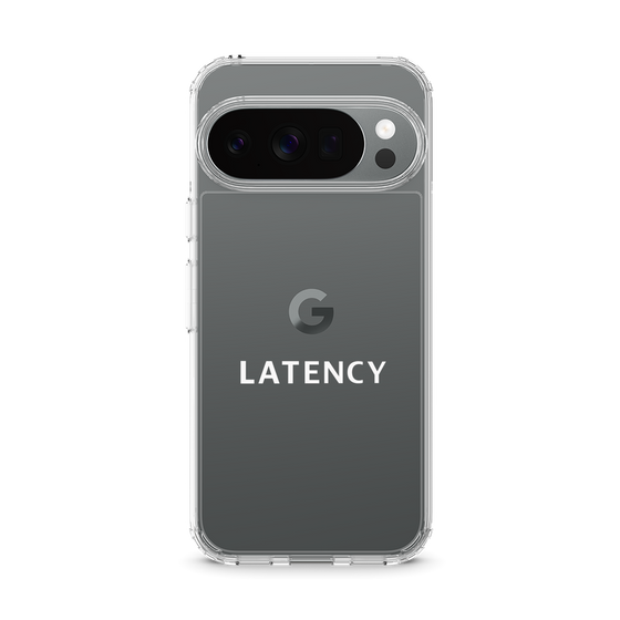 スリムプロテクションケース［ LATENCY - Logotype - Clear ］