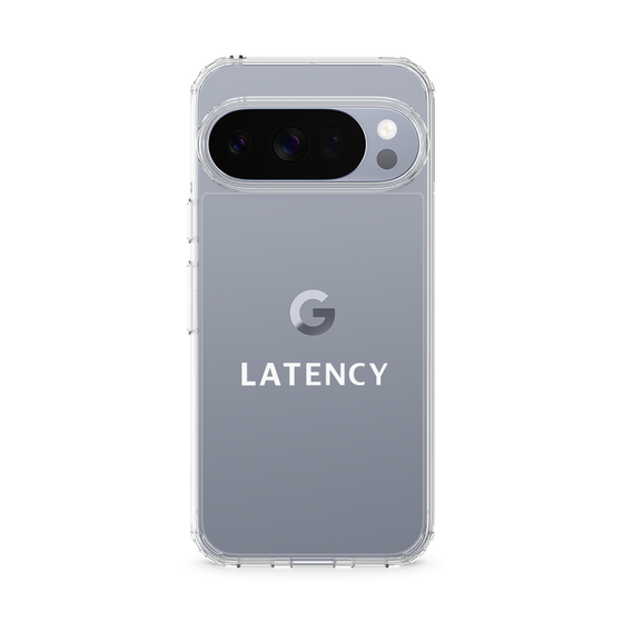 スリムプロテクションケース［ LATENCY - Logotype - Clear ］