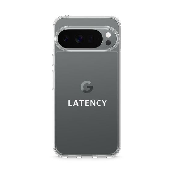 スリムプロテクションケース［ LATENCY - Logotype - Clear ］