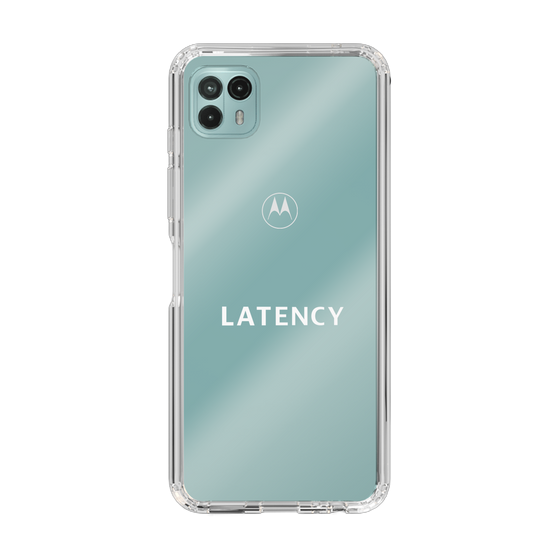スリムプロテクションケース［ LATENCY - Logotype - Clear ］