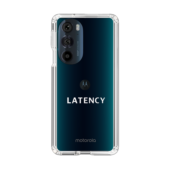 スリムプロテクションケース［ LATENCY - Logotype - Clear ］