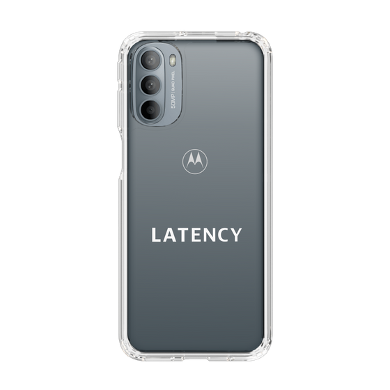 スリムプロテクションケース［ LATENCY - Logotype - Clear ］