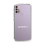 スリムプロテクションケース［ LATENCY - Logotype - Clear ］