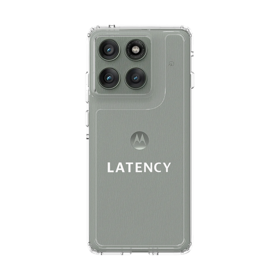 スリムプロテクションケース［ LATENCY - Logotype - Clear ］