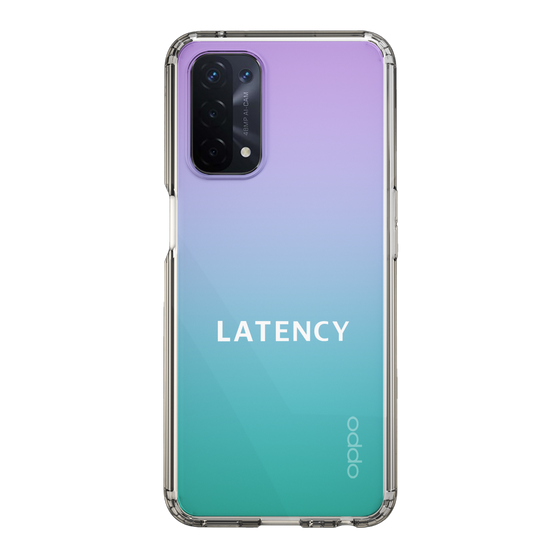 スリムプロテクションケース［ LATENCY - Logotype - Clear ］