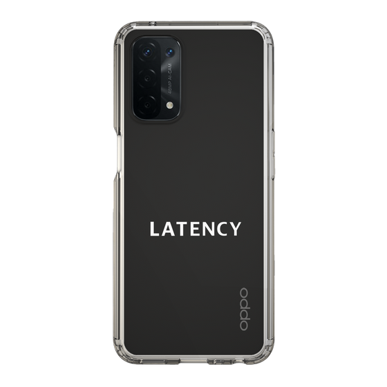 スリムプロテクションケース［ LATENCY - Logotype - Clear ］