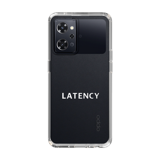 スリムプロテクションケース［ LATENCY - Logotype - Clear ］
