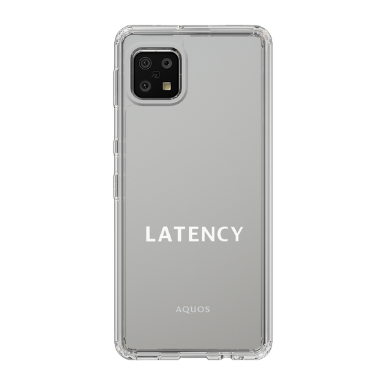 スリムプロテクションケース［ LATENCY - Logotype - Clear ］