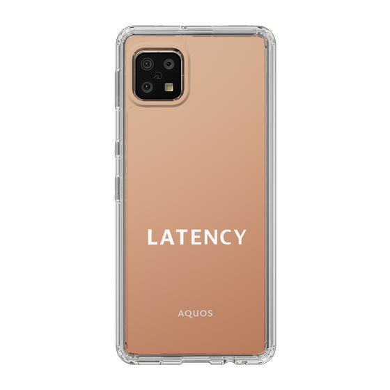 スリムプロテクションケース［ LATENCY - Logotype - Clear ］