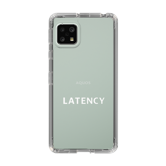 スリムプロテクションケース［ LATENCY - Logotype - Clear ］