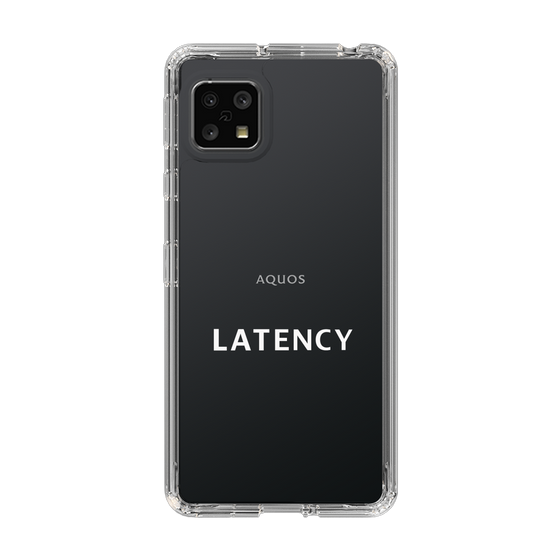 スリムプロテクションケース［ LATENCY - Logotype - Clear ］