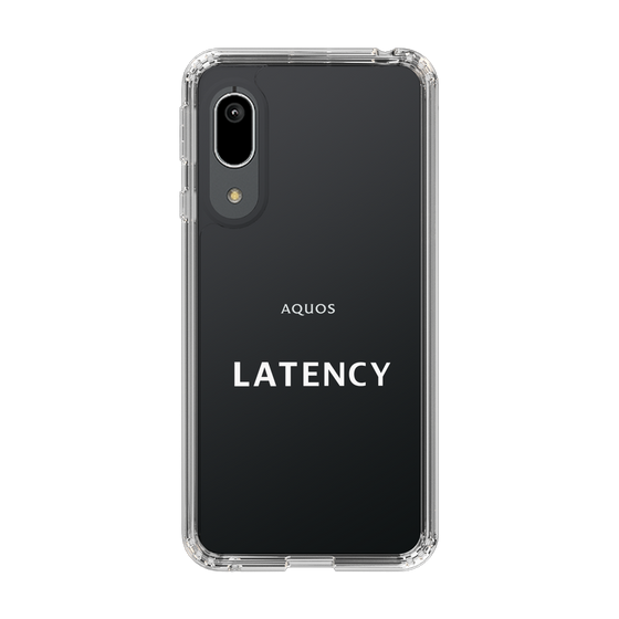 スリムプロテクションケース［ LATENCY - Logotype - Clear ］