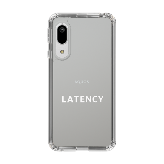 スリムプロテクションケース［ LATENCY - Logotype - Clear ］