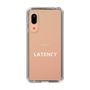 スリムプロテクションケース［ LATENCY - Logotype - Clear ］