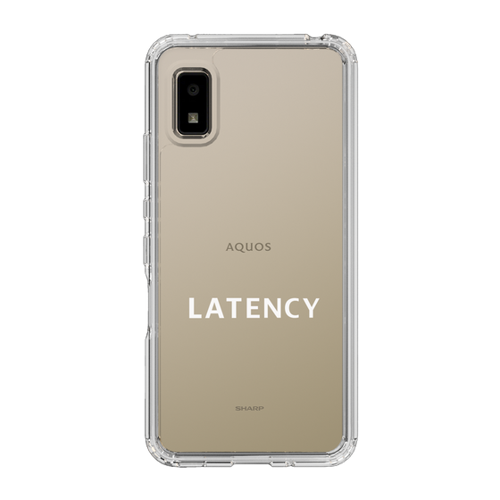 スリムプロテクションケース［ LATENCY - Logotype - Clear ］