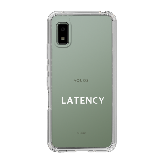 スリムプロテクションケース［ LATENCY - Logotype - Clear ］