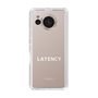 スリムプロテクションケース［ LATENCY - Logotype - Clear ］