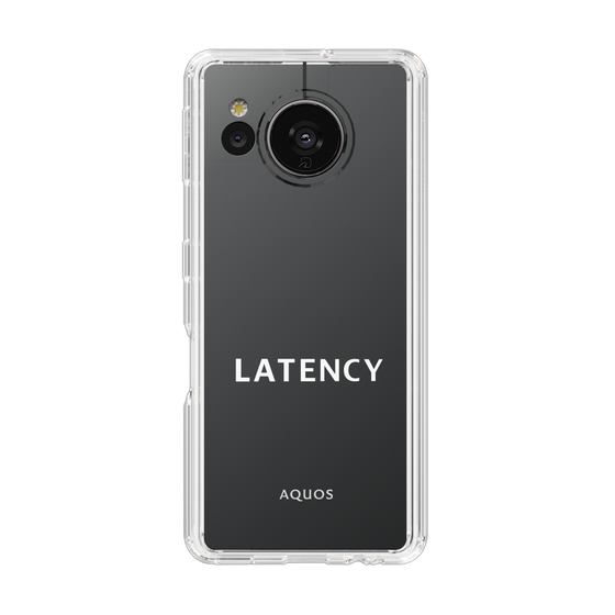 スリムプロテクションケース［ LATENCY - Logotype - Clear ］
