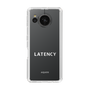 スリムプロテクションケース［ LATENCY - Logotype - Clear ］