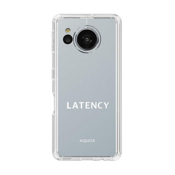 スリムプロテクションケース［ LATENCY - Logotype - Clear ］