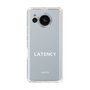 スリムプロテクションケース［ LATENCY - Logotype - Clear ］