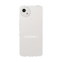 スリムプロテクションケース［ LATENCY - Logotype - Clear ］