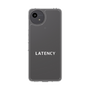 スリムプロテクションケース［ LATENCY - Logotype - Clear ］