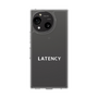 スリムプロテクションケース［ LATENCY - Logotype - Clear ］