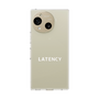 スリムプロテクションケース［ LATENCY - Logotype - Clear ］