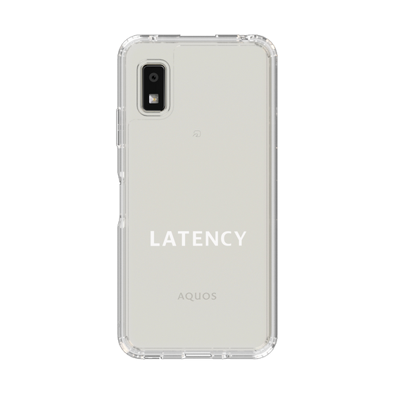 スリムプロテクションケース［ LATENCY - Logotype - Clear ］