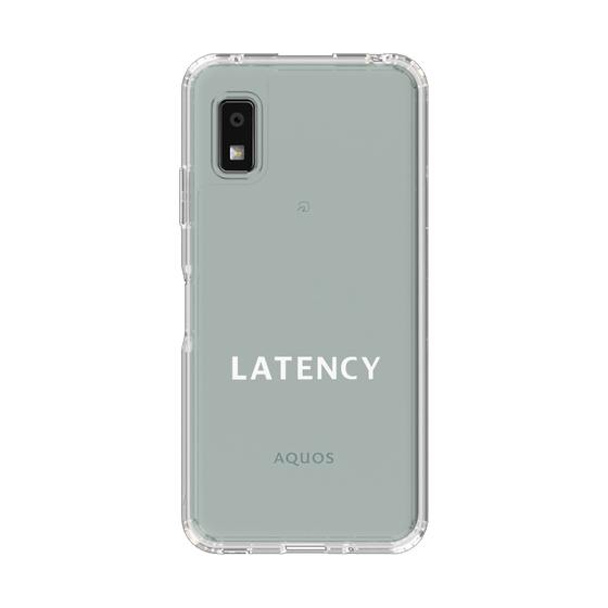 スリムプロテクションケース［ LATENCY - Logotype - Clear ］
