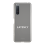 スリムプロテクションケース［ LATENCY - Logotype - Clear ］