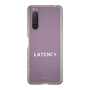 スリムプロテクションケース［ LATENCY - Logotype - Clear ］