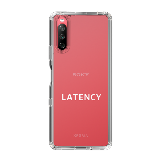 スリムプロテクションケース［ LATENCY - Logotype - Clear ］