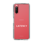 スリムプロテクションケース［ LATENCY - Logotype - Clear ］