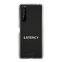 スリムプロテクションケース［ LATENCY - Logotype - Clear ］
