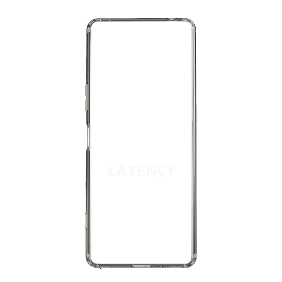 スリムプロテクションケース［ LATENCY - Logotype - Clear ］