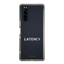 スリムプロテクションケース［ LATENCY - Logotype - Clear ］