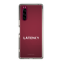 スリムプロテクションケース［ LATENCY - Logotype - Clear ］