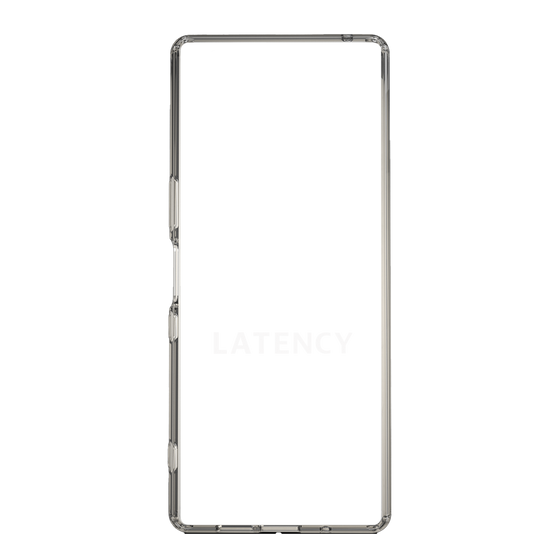 スリムプロテクションケース［ LATENCY - Logotype - Clear ］