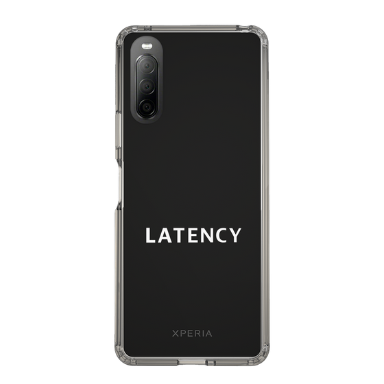 スリムプロテクションケース［ LATENCY - Logotype - Clear ］