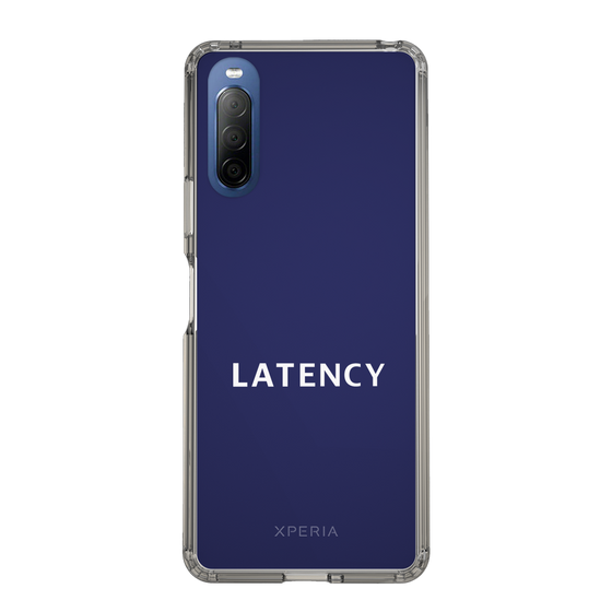 スリムプロテクションケース［ LATENCY - Logotype - Clear ］