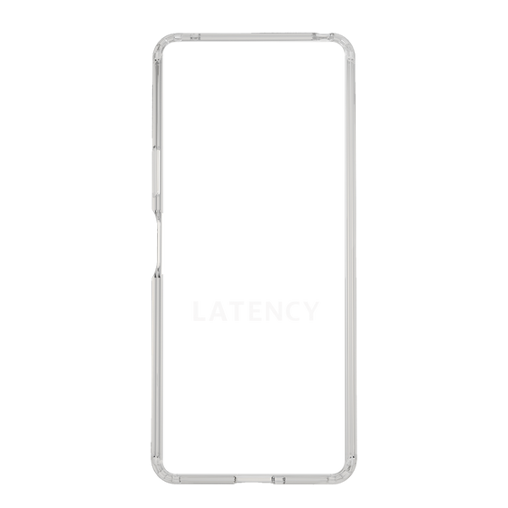 スリムプロテクションケース［ LATENCY - Logotype - Clear ］