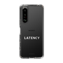 スリムプロテクションケース［ LATENCY - Logotype - Clear ］