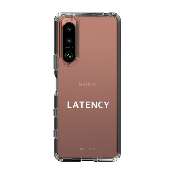 スリムプロテクションケース［ LATENCY - Logotype - Clear ］