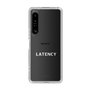 スリムプロテクションケース［ LATENCY - Logotype - Clear ］