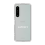 スリムプロテクションケース［ LATENCY - Logotype - Clear ］