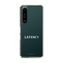 スリムプロテクションケース［ LATENCY - Logotype - Clear ］